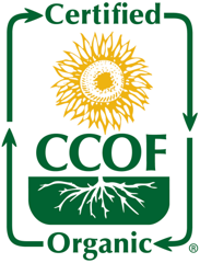 CCOF certified organic
